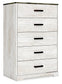 Shawburn Full Panel Headboard with Dresser, Chest and Nightstand