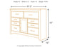 Juararo Queen Poster Bed with Mirrored Dresser and Chest