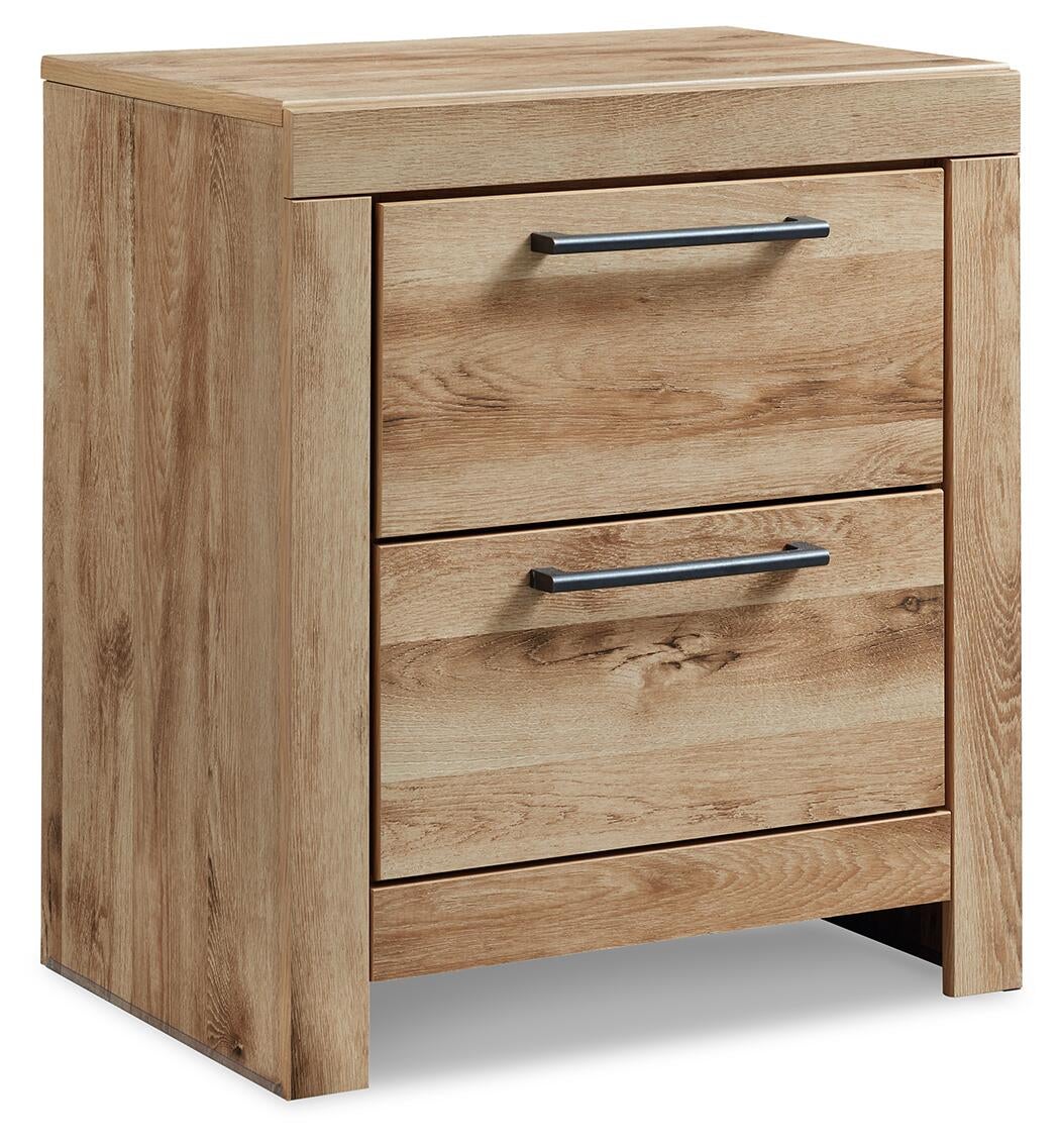 Hyanna Full Panel Bed with 2 Side Storage, Dresser, Mirror, Chest and Nightstand