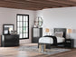 Maribel Twin Panel Bed, Dresser, Mirror and Nightstand