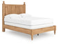 Aleaport Full Panel Bed with Mirrored Dresser and Nightstand