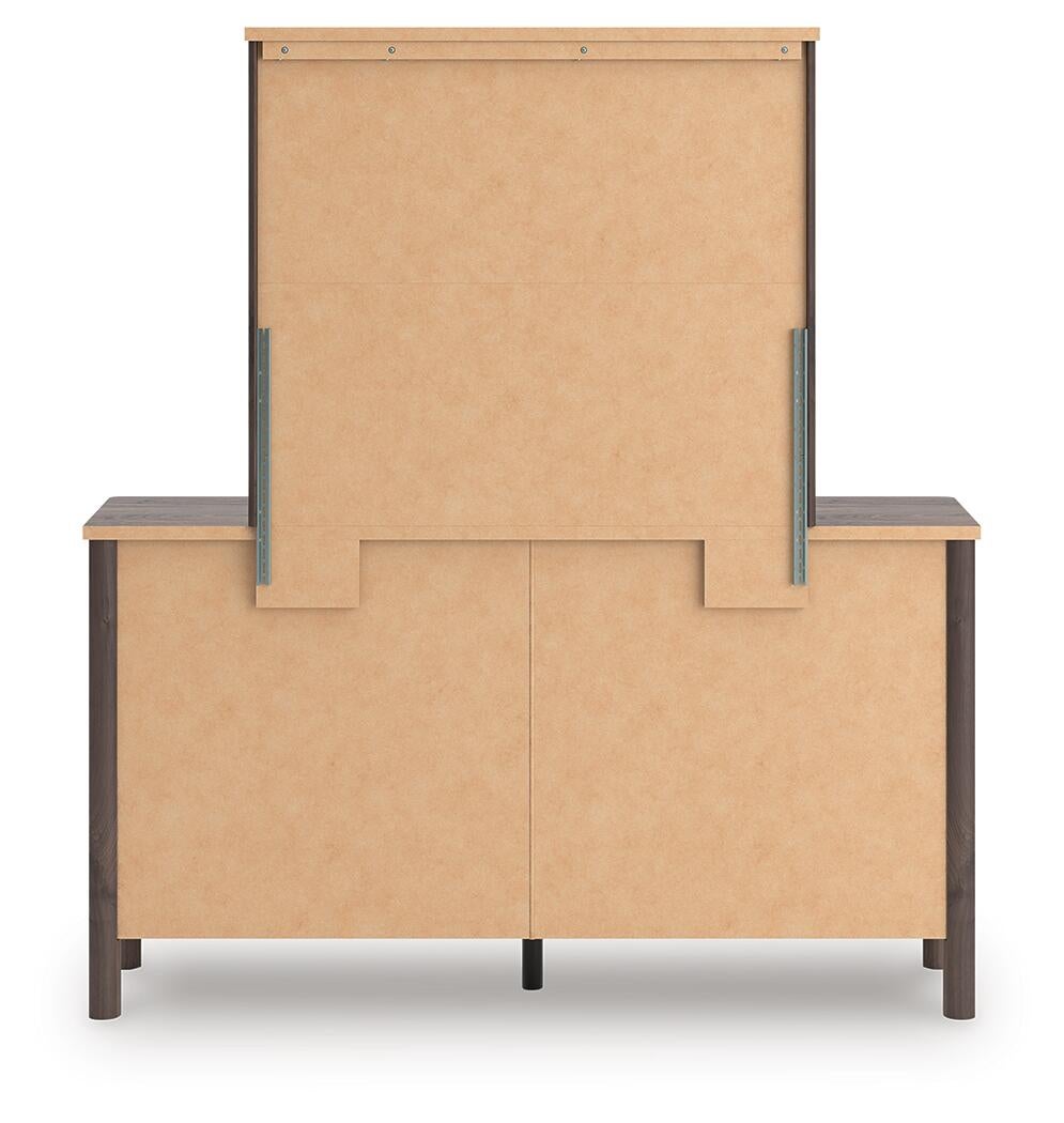 Pamytta King Panel Bed, Dresser and Mirror