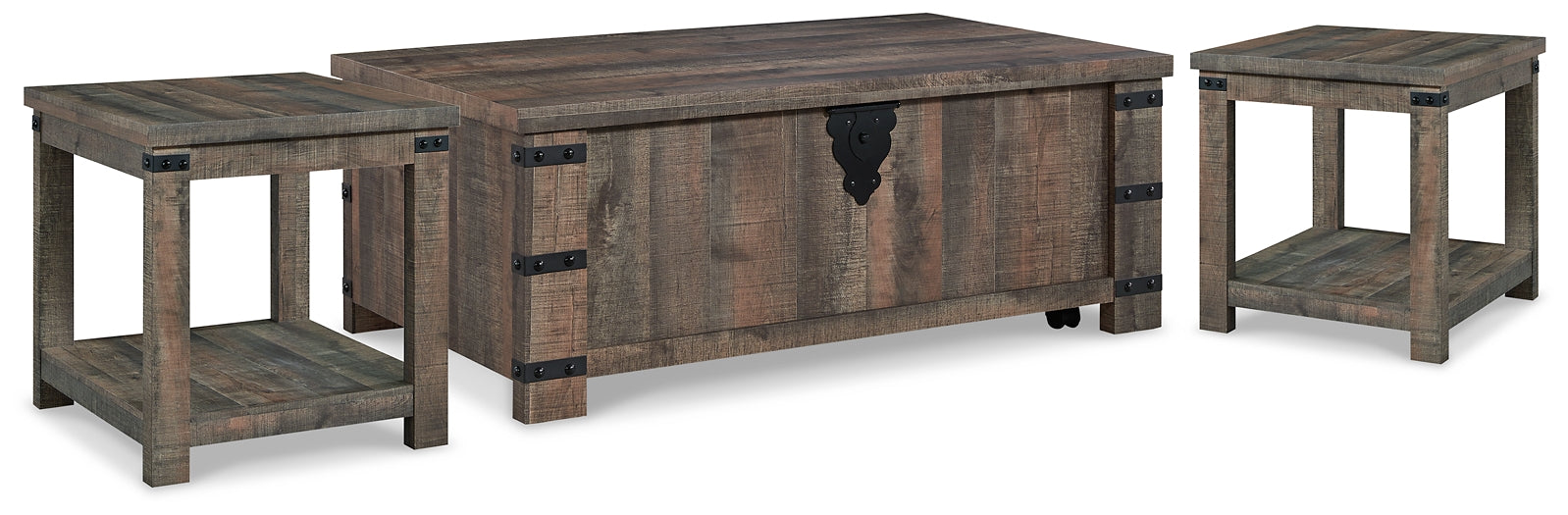 Hollum Coffee Table with 2 End Tables Furniture Mart -  online today or in-store at our location in Duluth, Ga. Furniture Mart Georgia. View our lowest price today. Shop Now. 