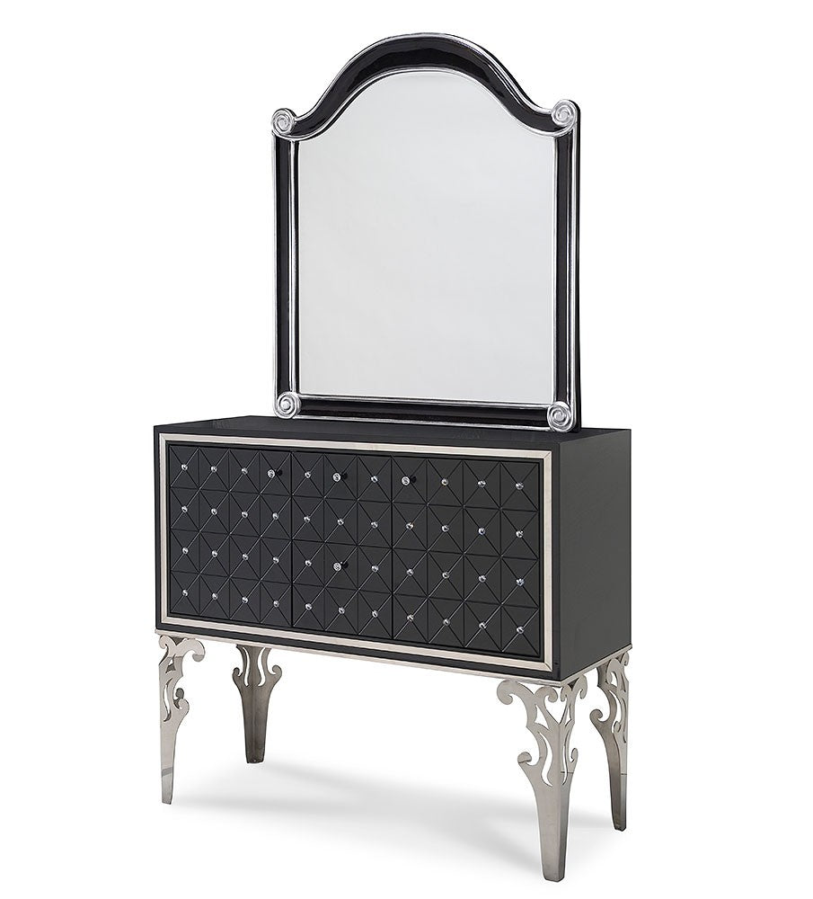 Hollywood Swank Collection (Round Table Set) Furniture Mart -  online today or in-store at our location in Duluth, Ga. Furniture Mart Georgia. View our lowest price today. Shop Now. 