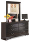 Huey Vineyard Queen Sleigh Headboard with Mirrored Dresser, Chest and 2 Nightstands Furniture Mart -  online today or in-store at our location in Duluth, Ga. Furniture Mart Georgia. View our lowest price today. Shop Now. 