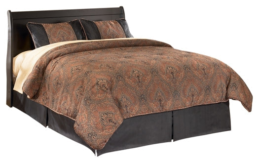 Huey Vineyard Queen Sleigh Headboard with Mirrored Dresser and Chest Furniture Mart -  online today or in-store at our location in Duluth, Ga. Furniture Mart Georgia. View our lowest price today. Shop Now. 