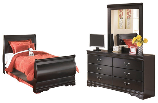 Huey Vineyard Twin Sleigh Bed with Mirrored Dresser Furniture Mart -  online today or in-store at our location in Duluth, Ga. Furniture Mart Georgia. View our lowest price today. Shop Now. 