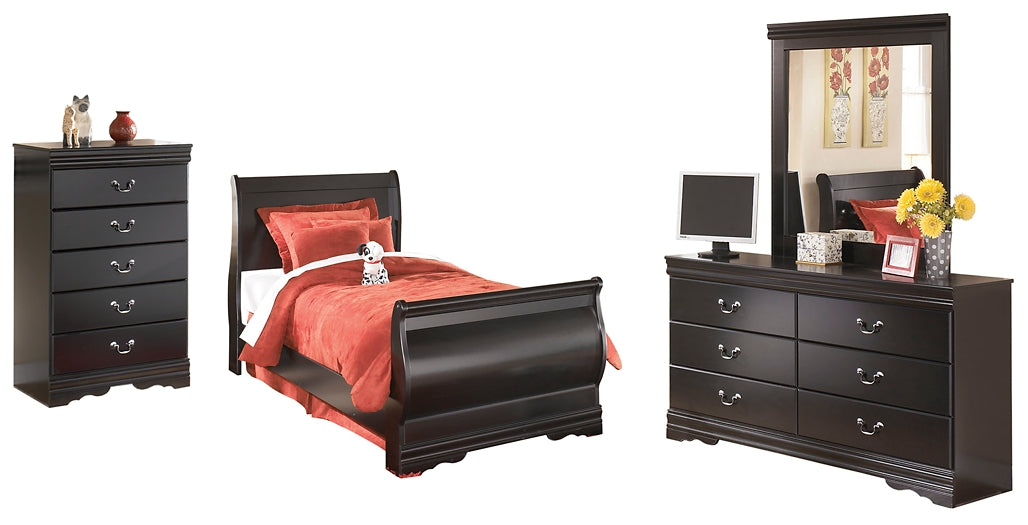 Huey Vineyard Twin Sleigh Bed with Mirrored Dresser and Chest Furniture Mart -  online today or in-store at our location in Duluth, Ga. Furniture Mart Georgia. View our lowest price today. Shop Now. 