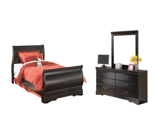 Huey Vineyard Twin Sleigh Headboard with Dresser Furniture Mart -  online today or in-store at our location in Duluth, Ga. Furniture Mart Georgia. View our lowest price today. Shop Now. 