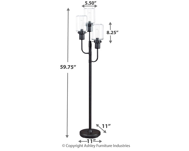 Jaak Metal Floor Lamp (1/CN) Furniture Mart -  online today or in-store at our location in Duluth, Ga. Furniture Mart Georgia. View our lowest price today. Shop Now. 