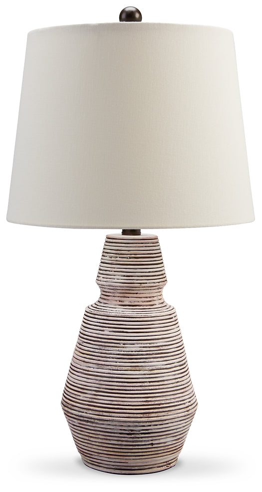 Jairburns Poly Table Lamp (2/CN) Furniture Mart -  online today or in-store at our location in Duluth, Ga. Furniture Mart Georgia. View our lowest price today. Shop Now. 