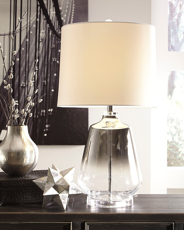 Jaslyn Glass Table Lamp (1/CN) Furniture Mart -  online today or in-store at our location in Duluth, Ga. Furniture Mart Georgia. View our lowest price today. Shop Now. 