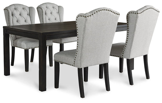 Jeanette Dining Table and 4 Chairs Furniture Mart -  online today or in-store at our location in Duluth, Ga. Furniture Mart Georgia. View our lowest price today. Shop Now. 