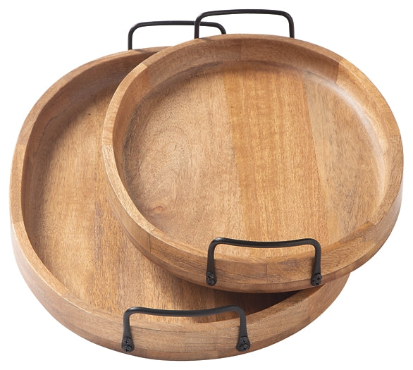 Jocelyne Tray Set (2/CN) Furniture Mart -  online today or in-store at our location in Duluth, Ga. Furniture Mart Georgia. View our lowest price today. Shop Now. 