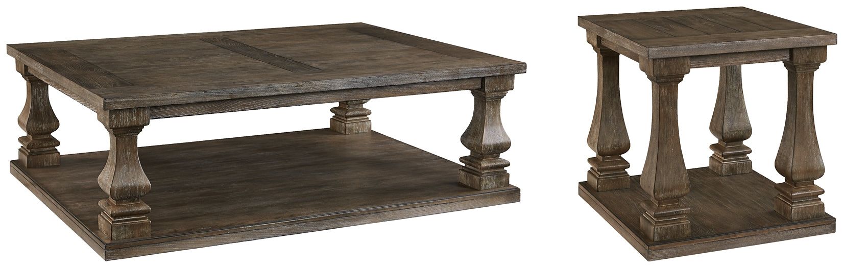 Johnelle Coffee Table with 1 End Table Furniture Mart -  online today or in-store at our location in Duluth, Ga. Furniture Mart Georgia. View our lowest price today. Shop Now. 