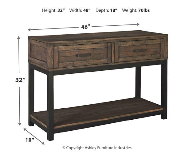 Johurst Sofa Table Furniture Mart -  online today or in-store at our location in Duluth, Ga. Furniture Mart Georgia. View our lowest price today. Shop Now. 