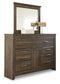 Juararo King/California King Panel Headboard with Mirrored Dresser Furniture Mart -  online today or in-store at our location in Duluth, Ga. Furniture Mart Georgia. View our lowest price today. Shop Now. 