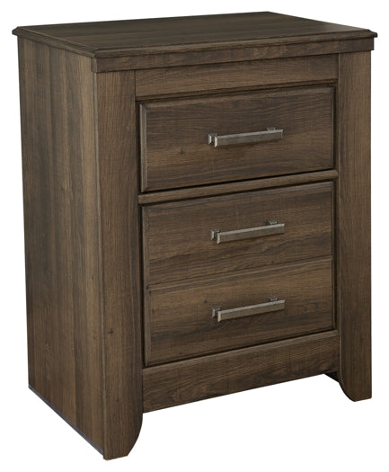 Juararo King Poster Bed with Mirrored Dresser, Chest and Nightstand Furniture Mart -  online today or in-store at our location in Duluth, Ga. Furniture Mart Georgia. View our lowest price today. Shop Now. 