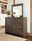 Juararo Queen Panel Bed with Mirrored Dresser and Chest Furniture Mart -  online today or in-store at our location in Duluth, Ga. Furniture Mart Georgia. View our lowest price today. Shop Now. 