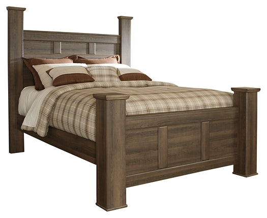 Juararo Queen Poster Bed with Dresser Furniture Mart -  online today or in-store at our location in Duluth, Ga. Furniture Mart Georgia. View our lowest price today. Shop Now. 