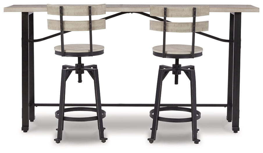 Karisslyn Counter Height Dining Table and 2 Barstools Furniture Mart -  online today or in-store at our location in Duluth, Ga. Furniture Mart Georgia. View our lowest price today. Shop Now. 