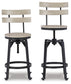 Karisslyn Swivel Barstool (2/CN) Furniture Mart -  online today or in-store at our location in Duluth, Ga. Furniture Mart Georgia. View our lowest price today. Shop Now. 