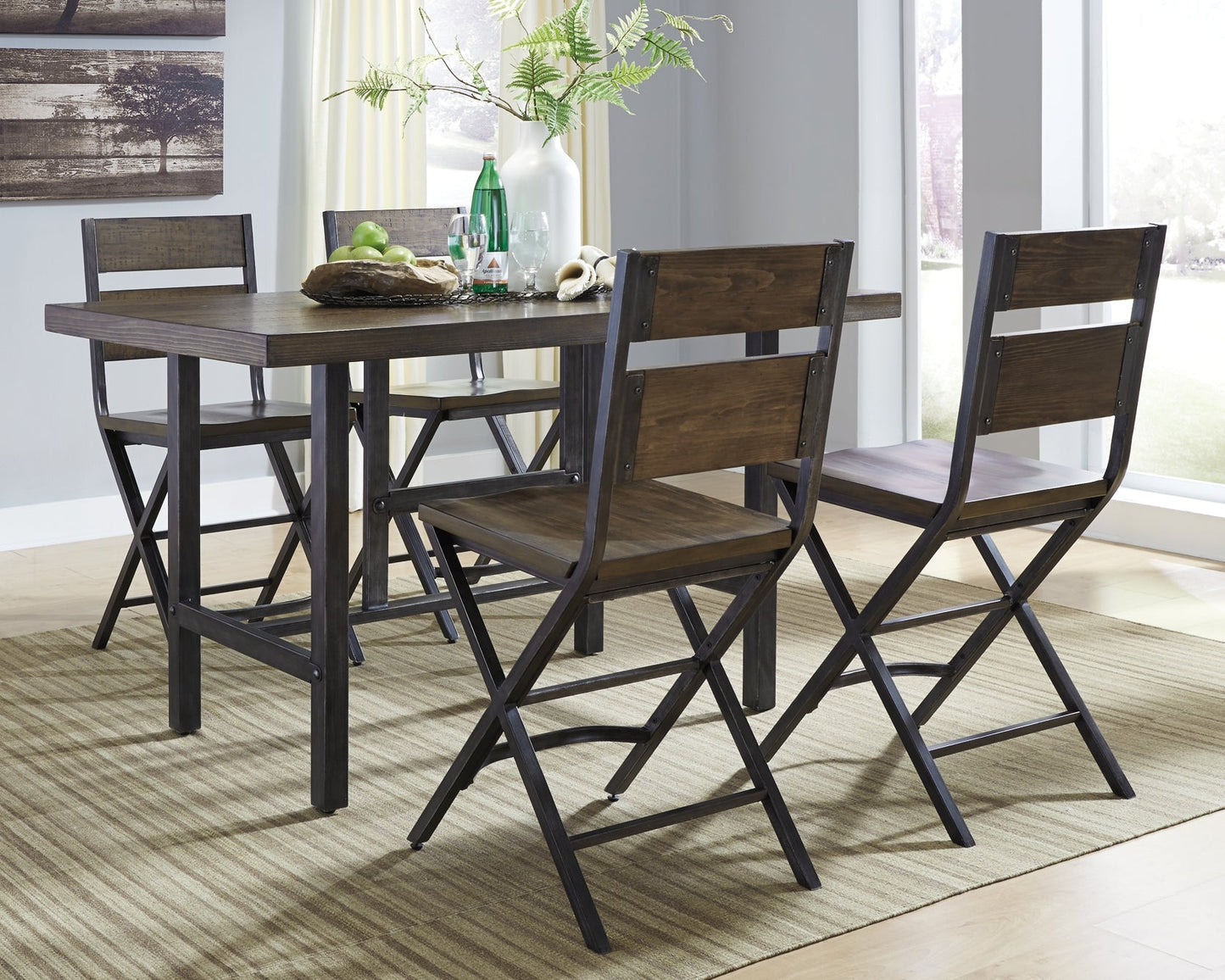 Kavara RECT Dining Room Counter Table Furniture Mart -  online today or in-store at our location in Duluth, Ga. Furniture Mart Georgia. View our lowest price today. Shop Now. 