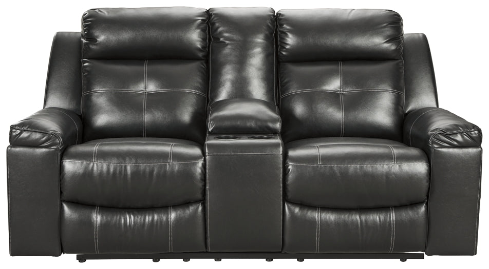 Kempten DBL Rec Loveseat w/Console Furniture Mart -  online today or in-store at our location in Duluth, Ga. Furniture Mart Georgia. View our lowest price today. Shop Now. 