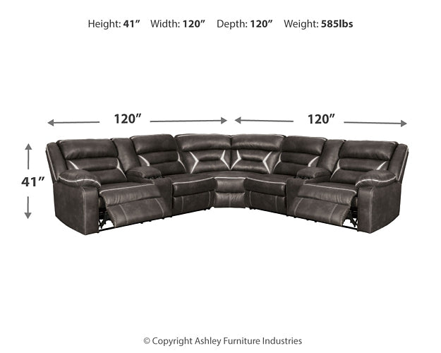 Kincord 3-Piece Power Reclining Sectional Furniture Mart -  online today or in-store at our location in Duluth, Ga. Furniture Mart Georgia. View our lowest price today. Shop Now. 