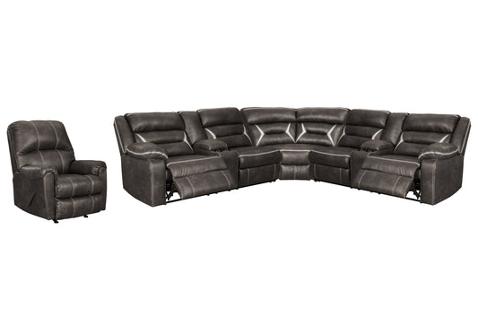 Kincord 3-Piece Sectional with Recliner Furniture Mart -  online today or in-store at our location in Duluth, Ga. Furniture Mart Georgia. View our lowest price today. Shop Now. 