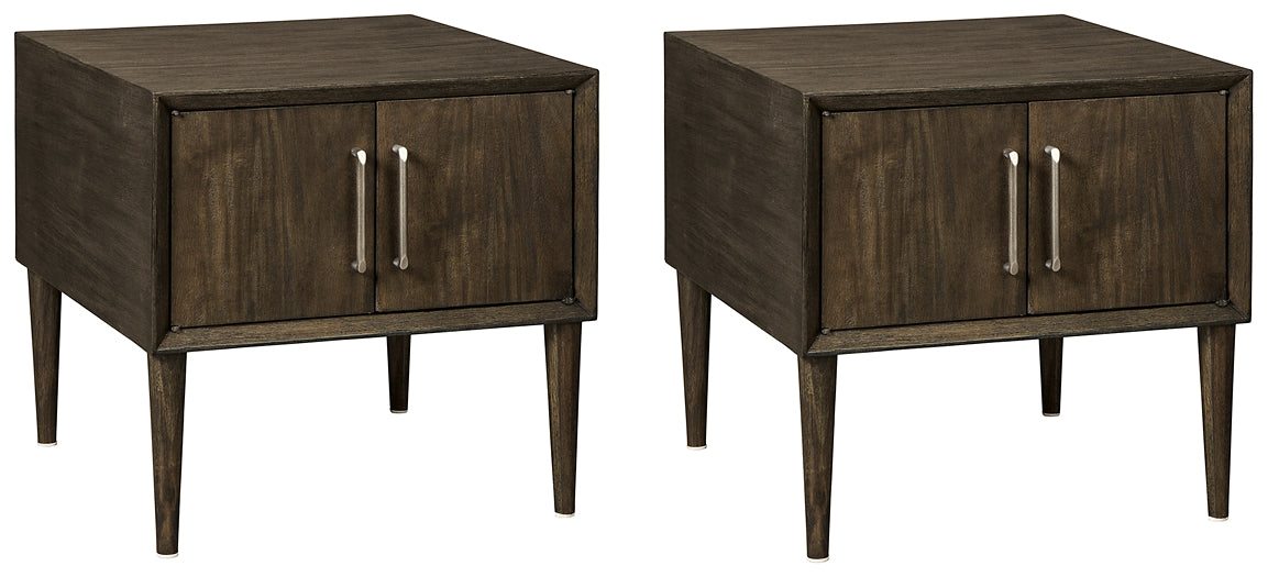 Kisper 2 End Tables Furniture Mart -  online today or in-store at our location in Duluth, Ga. Furniture Mart Georgia. View our lowest price today. Shop Now. 