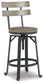 Lesterton Swivel Barstool (2/CN) Furniture Mart -  online today or in-store at our location in Duluth, Ga. Furniture Mart Georgia. View our lowest price today. Shop Now. 