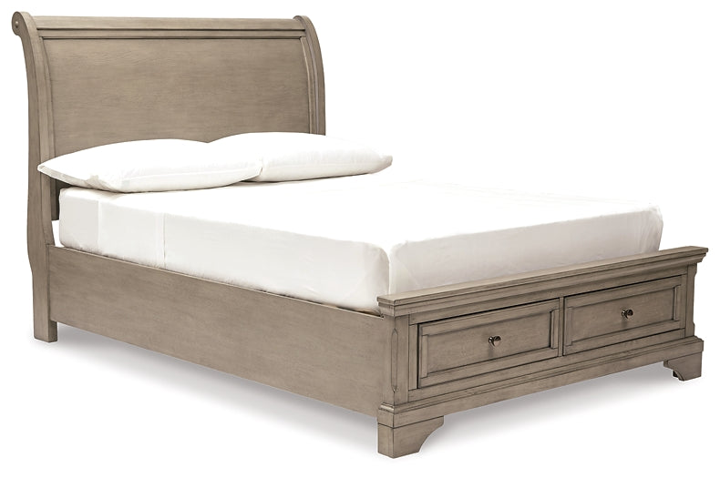 Lettner Full Sleigh Bed with Mirrored Dresser and 2 Nightstands Furniture Mart -  online today or in-store at our location in Duluth, Ga. Furniture Mart Georgia. View our lowest price today. Shop Now. 