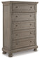 Lettner Queen Panel Bed with Mirrored Dresser, Chest and Nightstand Furniture Mart -  online today or in-store at our location in Duluth, Ga. Furniture Mart Georgia. View our lowest price today. Shop Now. 