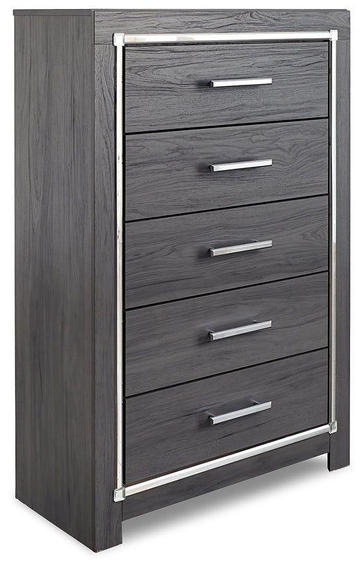 Lodanna Five Drawer Chest Furniture Mart -  online today or in-store at our location in Duluth, Ga. Furniture Mart Georgia. View our lowest price today. Shop Now. 