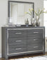 Lodanna Full Panel Bed with 2 Storage Drawers with Mirrored Dresser Furniture Mart -  online today or in-store at our location in Duluth, Ga. Furniture Mart Georgia. View our lowest price today. Shop Now. 