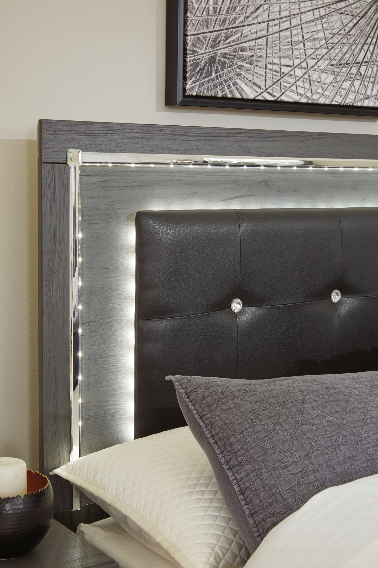 Lodanna Full Panel Bed with 2 Storage Drawers with Mirrored Dresser and Chest Furniture Mart -  online today or in-store at our location in Duluth, Ga. Furniture Mart Georgia. View our lowest price today. Shop Now. 