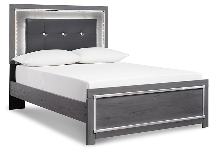 Lodanna Full Panel Bed with Mirrored Dresser and Chest Furniture Mart -  online today or in-store at our location in Duluth, Ga. Furniture Mart Georgia. View our lowest price today. Shop Now. 