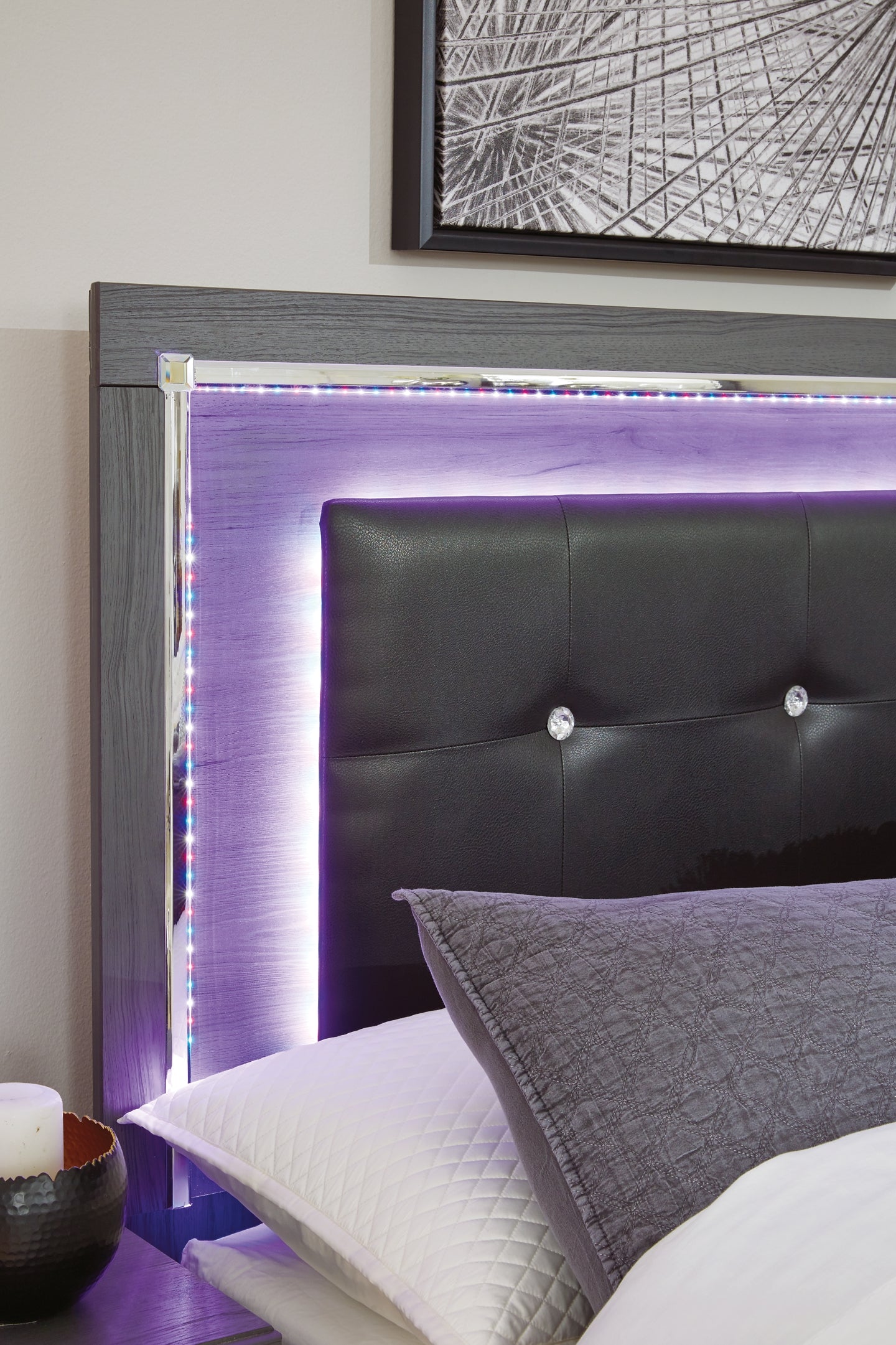 Lodanna Full Upholstered Panel Headboard with Mirrored Dresser and Chest Furniture Mart -  online today or in-store at our location in Duluth, Ga. Furniture Mart Georgia. View our lowest price today. Shop Now. 