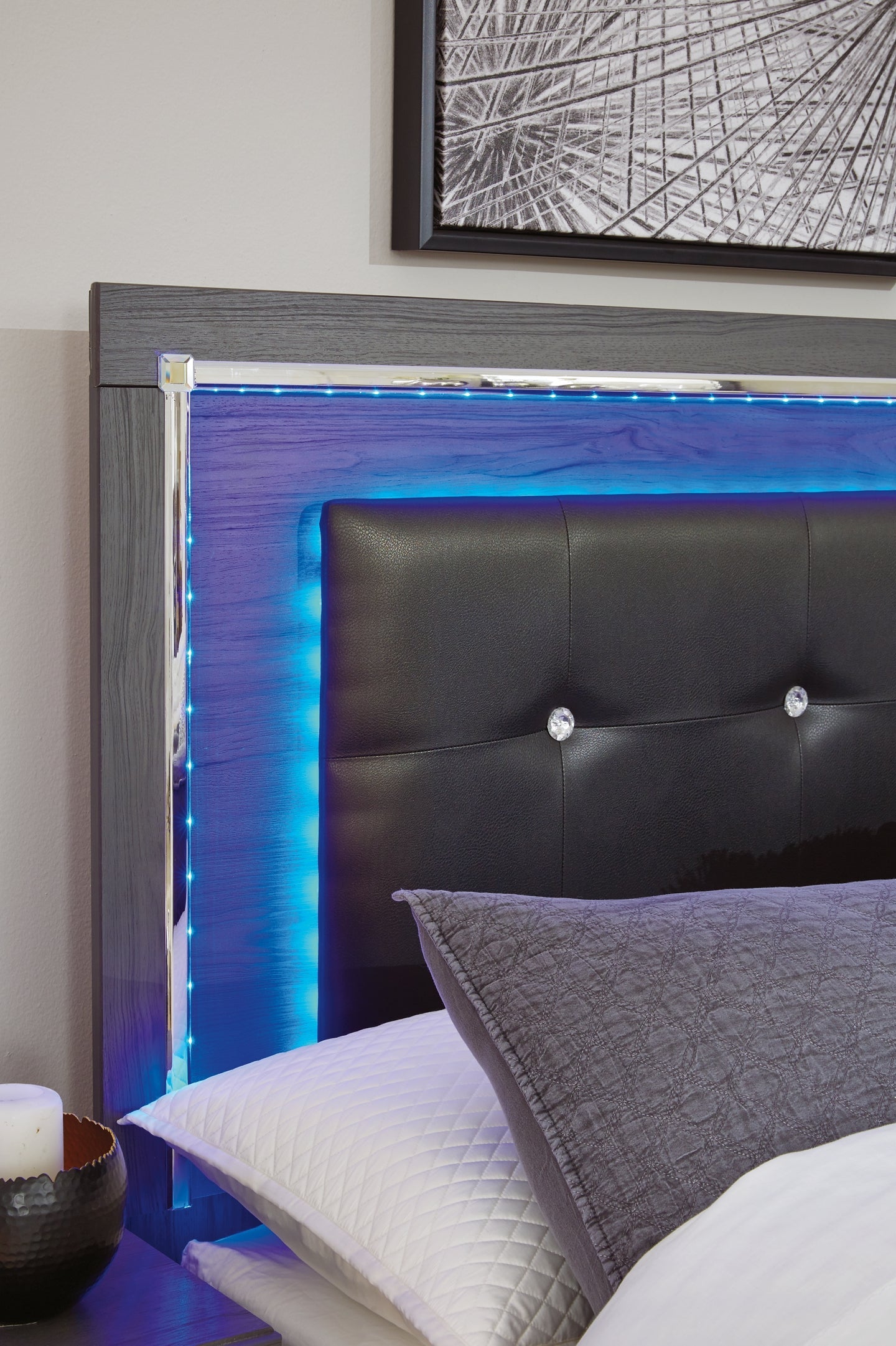 Lodanna Full Upholstered Panel Headboard with Mirrored Dresser and Chest Furniture Mart -  online today or in-store at our location in Duluth, Ga. Furniture Mart Georgia. View our lowest price today. Shop Now. 