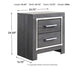 Lodanna King/California King Upholstered Panel Headboard with Mirrored Dresser, Chest and Nightstand Furniture Mart -  online today or in-store at our location in Duluth, Ga. Furniture Mart Georgia. View our lowest price today. Shop Now. 