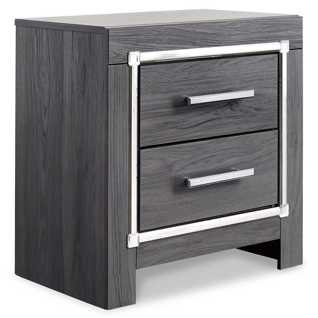 Lodanna King Panel Bed with 2 Storage Drawers with Mirrored Dresser and 2 Nightstands Furniture Mart -  online today or in-store at our location in Duluth, Ga. Furniture Mart Georgia. View our lowest price today. Shop Now. 