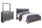 Lodanna King Panel Bed with Mirrored Dresser Furniture Mart -  online today or in-store at our location in Duluth, Ga. Furniture Mart Georgia. View our lowest price today. Shop Now. 