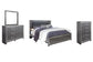 Lodanna King Panel Bed with Mirrored Dresser and Chest Furniture Mart -  online today or in-store at our location in Duluth, Ga. Furniture Mart Georgia. View our lowest price today. Shop Now. 
