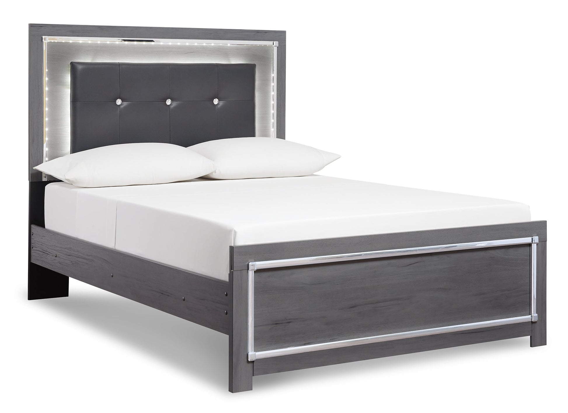 Lodanna Queen Panel Bed with Mirrored Dresser and Chest Furniture Mart -  online today or in-store at our location in Duluth, Ga. Furniture Mart Georgia. View our lowest price today. Shop Now. 