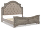 Lodenbay California King Panel Bed with Mirrored Dresser, Chest and Nightstand Furniture Mart -  online today or in-store at our location in Duluth, Ga. Furniture Mart Georgia. View our lowest price today. Shop Now. 