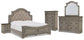 Lodenbay California King Panel Bed with Mirrored Dresser, Chest and Nightstand Furniture Mart -  online today or in-store at our location in Duluth, Ga. Furniture Mart Georgia. View our lowest price today. Shop Now. 