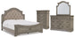 Lodenbay California King Panel Bed with Mirrored Dresser and Chest Furniture Mart -  online today or in-store at our location in Duluth, Ga. Furniture Mart Georgia. View our lowest price today. Shop Now. 