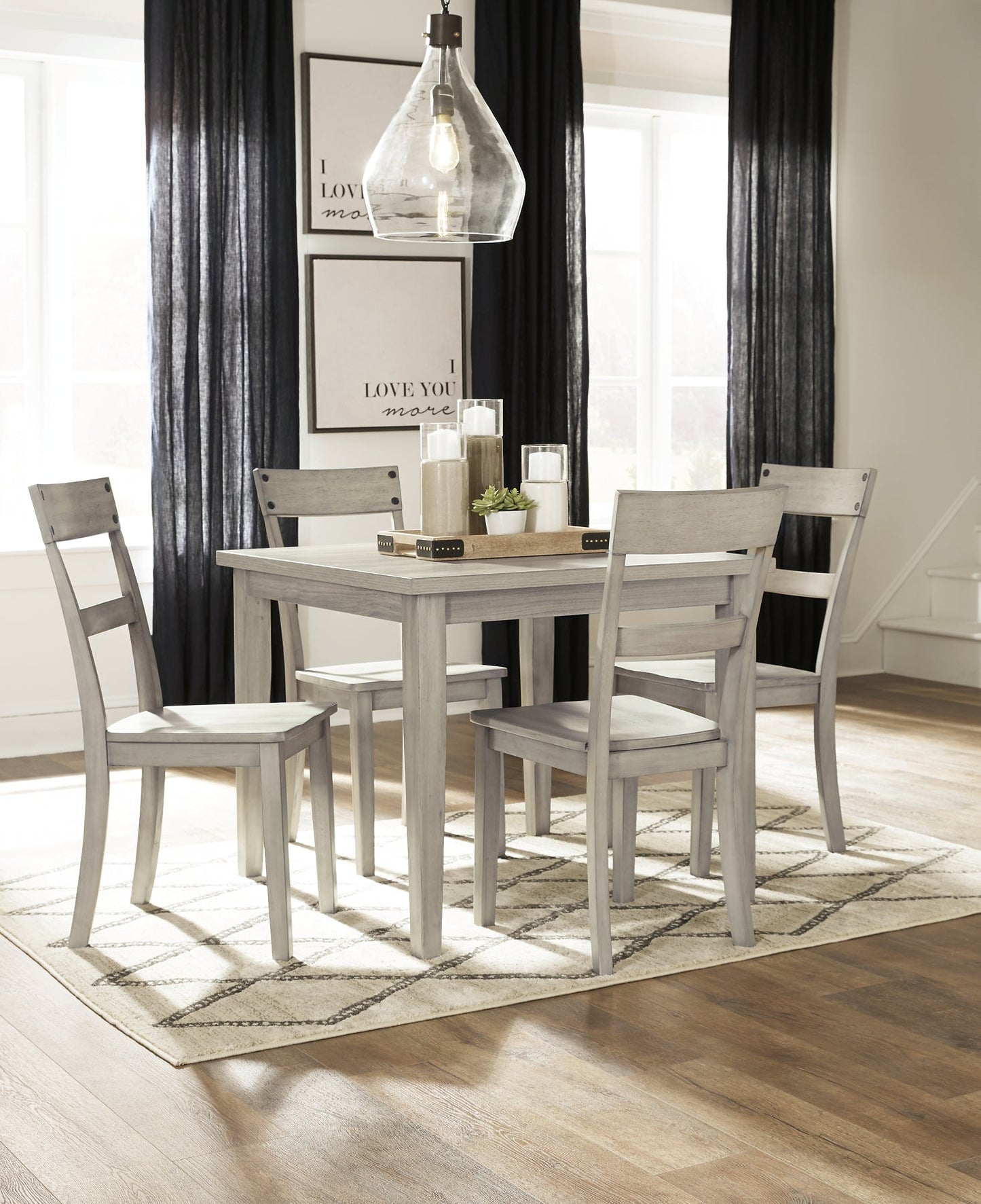 Loratti Square DRM Table Set (5/CN) Furniture Mart -  online today or in-store at our location in Duluth, Ga. Furniture Mart Georgia. View our lowest price today. Shop Now. 