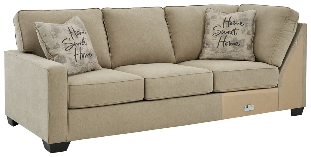 Lucina 3-Piece Sectional with Ottoman Furniture Mart -  online today or in-store at our location in Duluth, Ga. Furniture Mart Georgia. View our lowest price today. Shop Now. 